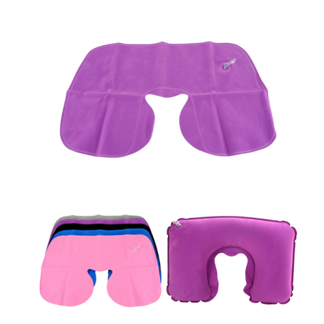Neck Rest U Shaped Cushion Pillow 3 In 1 Travel Pillow Set With Eye Mask Ear Plugs