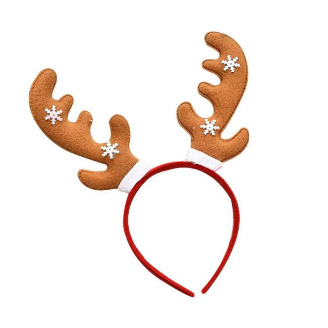 Santa Elk Headband Christmas navidad&2021 decoracion snowman Ornament Headband Merry Christmas