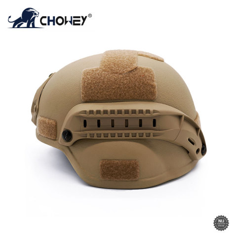 Militêre koeëlvaste helm met taktiese spoor Khaki-kleur MICH-model ballistiese helm BH1806