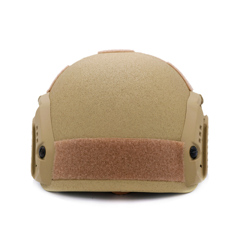 Military Bulletproof Helmet with Tactical Rail Khaki Color FAST Model Ballistic Helmet BH1869