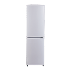160L AC Electrocity Chromium Plating Handle Silver Refrigerator