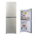 196L AC Big Freezer Compartment Design Silver Refrigerator