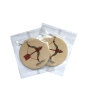Round-shaped cotton paper air fresheners