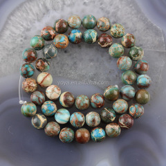 SM3102 Wonderful most popular blue sea sediment jasper beads