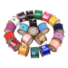 ST1054 Multicolor Jewelry Chinese Knot Nylon Cord Bracelet Macrame Beading Cords String Thread