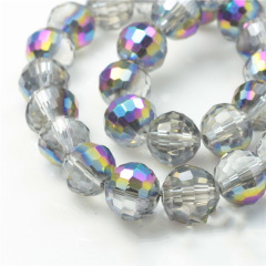 CC1718 Wholesale Faceted Chinese crystal beads,faceted crystal glass round ball beads