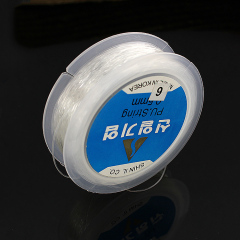 ST1034 transparent round strong crystal TPU elastic cord from jewelry making 0.4mm 0.5mm 0.6mm 0.7mm 0.8mm 1.0mm