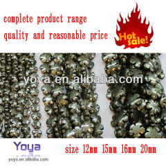 PB1086 rose natural golden good price pyrite beads