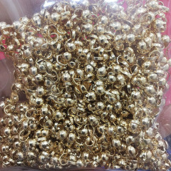 JF0763 Gold plated clam shell,End Clam Shell Tip Beads,Knot End Cover Beads
