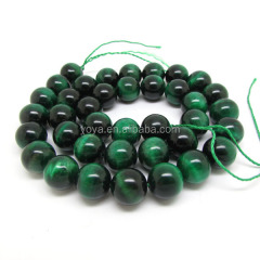 TE3003 green tiger eye stone,dyed green tigereye beads