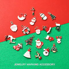 JF3803 Small DIY Assorted Enamel Colorful Christmas Charms