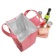 Hot Sale Aluminium Foil Insulated Tote Lunch Bag Thermal Food Cooler Bags