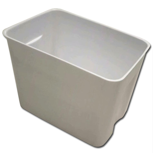 custom size large capacity leakproof plastic bucket hard insert for food cooler bag liner