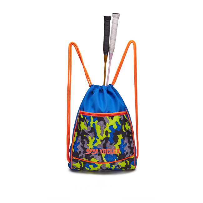 custom logo new portable cheap badminton Racquet tennis bag drawstring bag for badminton