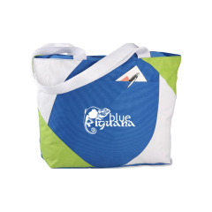 Promotional Spacious  Geo Color Block Tote