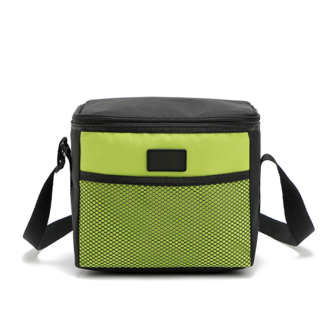 600D Polyester Custom Outdoor Picnic Lunch Food PEVA Insulated Cooler Bag