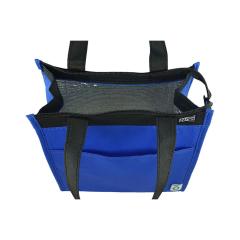 Wholesale customized zipper aluminum thermal food delivery cooler bag
