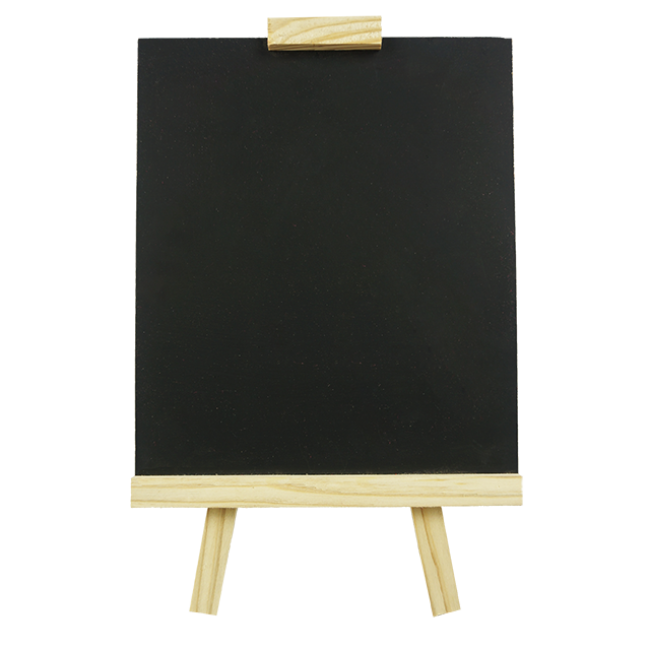 XL10174 Small Drawing Board for Baby Wooden Paint Toys Black Paint for Children