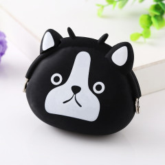 Manufacturer wholesale new silicone bag silicone wallet cartoon silicone bag storage wallet customization