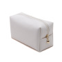 Korean cosmetic bag foreign trade leather lady Pu square portable waterproof Travel Wash storage bag customization