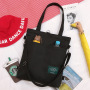 Ins multi purpose women's Korean single shoulder canvas bag fashion literature and art college students backpack class tutorial bag wholesale