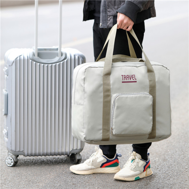 New large capacity travel storage bag single shoulder storage bag portable folding bag aircraft bag gift bag spot wholesale