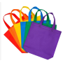 Non Woven Shopping Reusable Laminated Non Woven Bag Wholesale Custom Colorful Non-woven Bag, Cheap Folding Tote Bag Letter