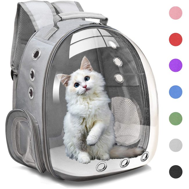 Wholesale Space Capsule Hiking Backpack Airline Approved Travel Bubble Cat Backpack Carrier Pet Bag
