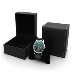 Wholesale black PU leather watch box luxury