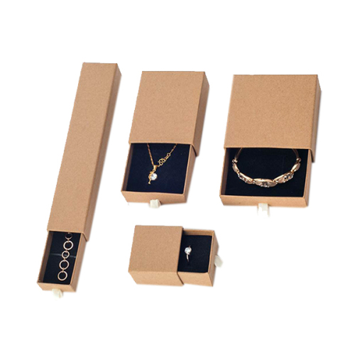 Offset printing recycled Kraft paper jewelry boxes