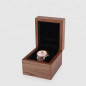 Nice design elegant wooden watch box wrist packing box with pillow insert