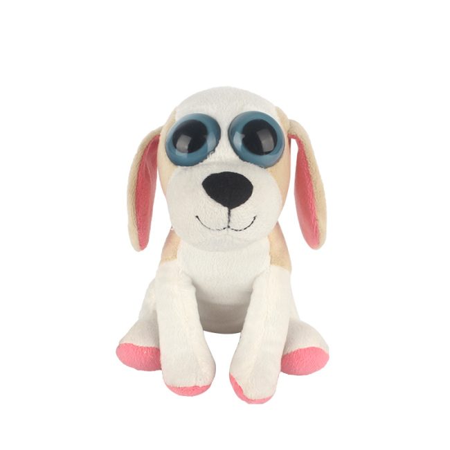 pink husky stuffed plush toy dog for kids