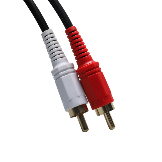Audio Line Cable 2RCA to 2RCA Male to Male Audio Cable RCA Audio Cable 1.5m 3m 5m for Home Theater DVD TV Amplifier CD Soundbox