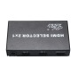 PCER HDMI Splitter Switch Selector 1920*1080P HDMI Switcher 2x1 Adapter 2 in 1 out Converter for PS4/3 TV Box HDMI Selector