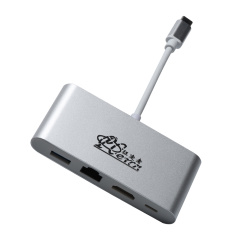 PCER USB C Hub estación de acoplamiento USB C a HDMI USB LAN adaptador USB C ADAPTADOR para MacBook Samsung Galaxy tipo c HUB dongle de acoplamiento