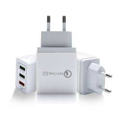 Phone Charger Quick 3.0 USB adapter for Samsung A50 A30 iPhone 7 8 Huawei P20 Tablet QC 3.0 Fast Wall Charger 48W US EU UK plug
