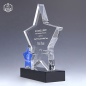 Personalized Customize 2019 Beveled Glass New Product Creative Decoration With Star Crystal Gift Souvenir Trophy