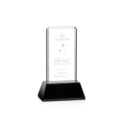 Latest Design Promotional Hot Selling Blank Cheap Crystal Glass Trophy Award Plaque For Business Gift