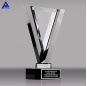 Wholesale Custom Competition Crystal Trophy Award Glass Blank Plaque For Souvenir Gift