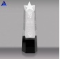 2020 New Design Star Shaped K9 Crystal Award Trophy For Excellent Employee Or Team