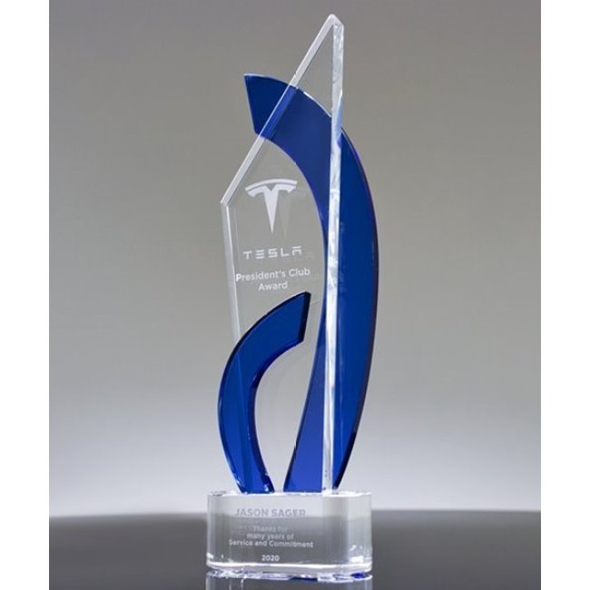 wholesale custom crystal awards customize K9 crystal trophy corporation awards