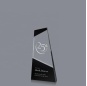 Pujiang Factory Cheap Blank Laser Engraving Crystal Glass Award Trophy Plaque Trophy