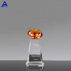 Décorations de mariage Nouveaux produits Verre de mariage Cristal Grand prix de diamant
