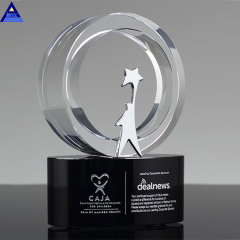 2019 Newest Crystal Gift Crystal Award Trophy Clear Glass Trophy Award