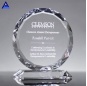 Wholesale Price Crystal Sunflower Plaque Trophy for Corporate Staff