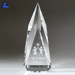 New Design Professional Cheap Glass Trophy Award For Home Decoration