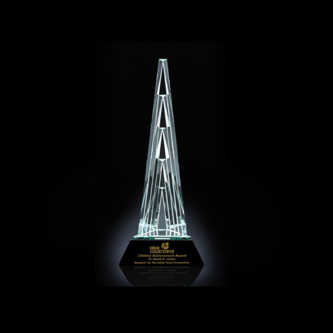 China Goods Wholesale model gift items Crystal laser engraving  crystal cube trophys and awards
