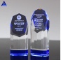 New Design Engraving Beveled Sapphire Crystal Award Trophy For Business Gift