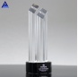 Cheap Custom Sublimation Emory Pinnacle Award Crystal Trophy For Souvenir Gifts