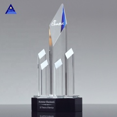 Unique Obelisk Crystal Trophies and Awards Customize Service Awards Gifts